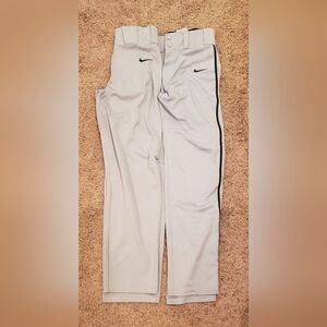 Boys Nike Baseball pants XL gray, selling together
